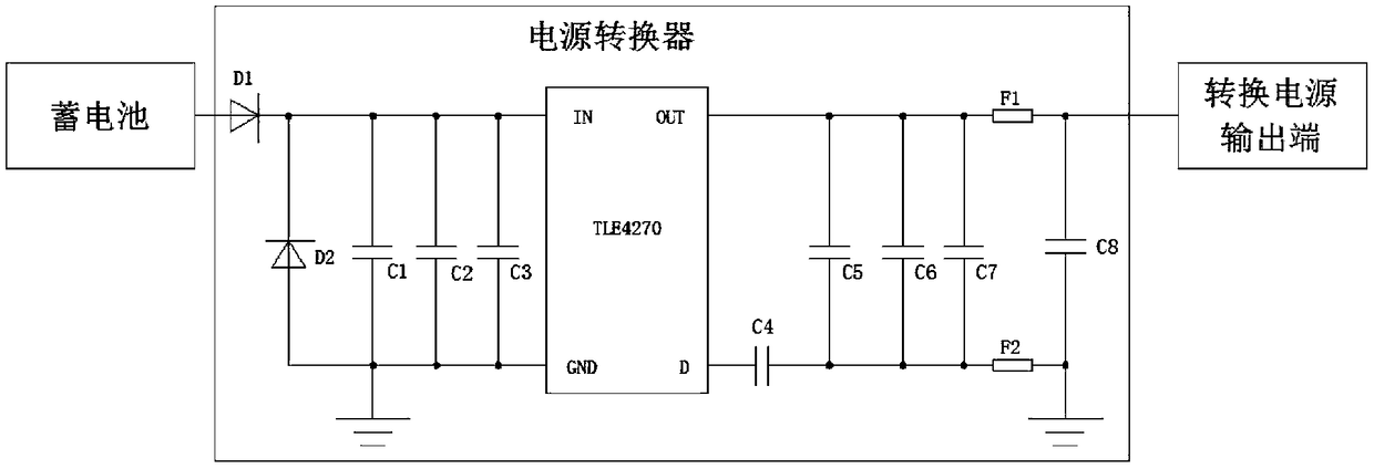 Forklift battery pack parameter display system