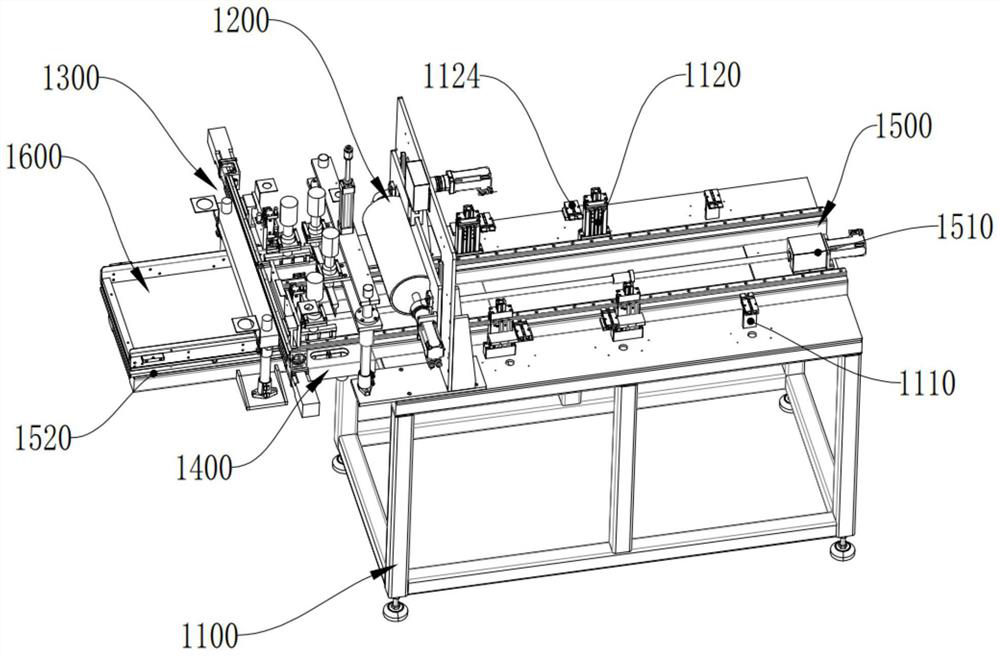 Plastic explosive slitting and weighing device, double-station slitting system and control method of double-station slitting system