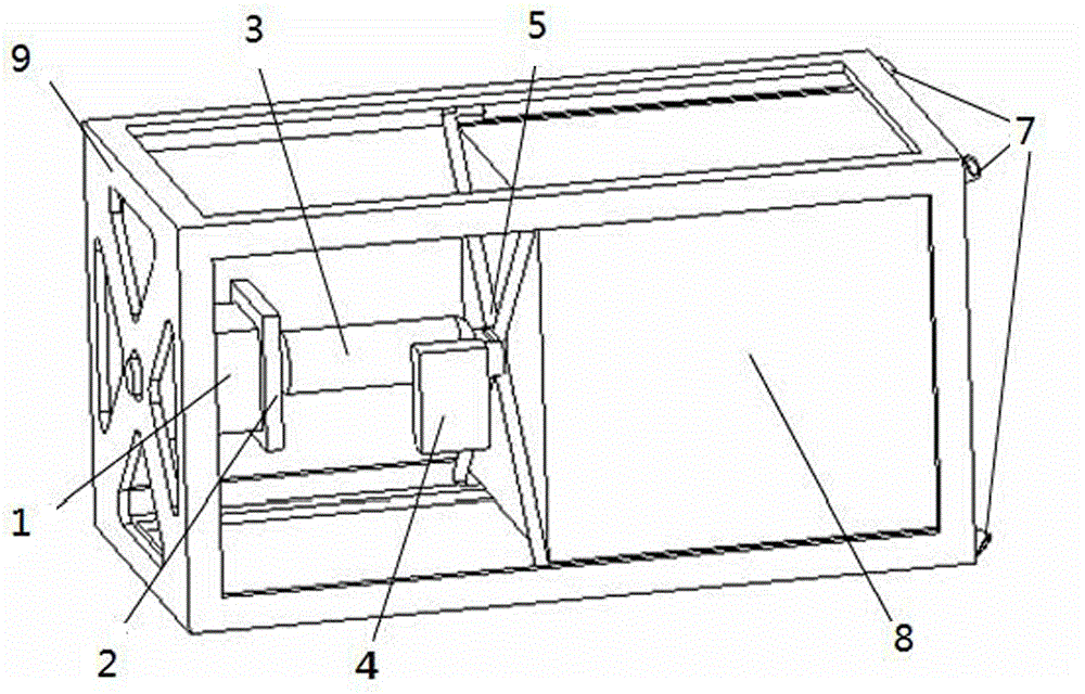 Quick parachute opening device based on control of distance measuring device