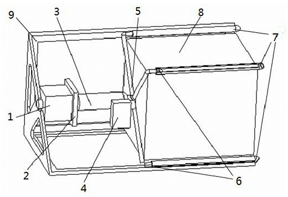 Quick parachute opening device based on control of distance measuring device