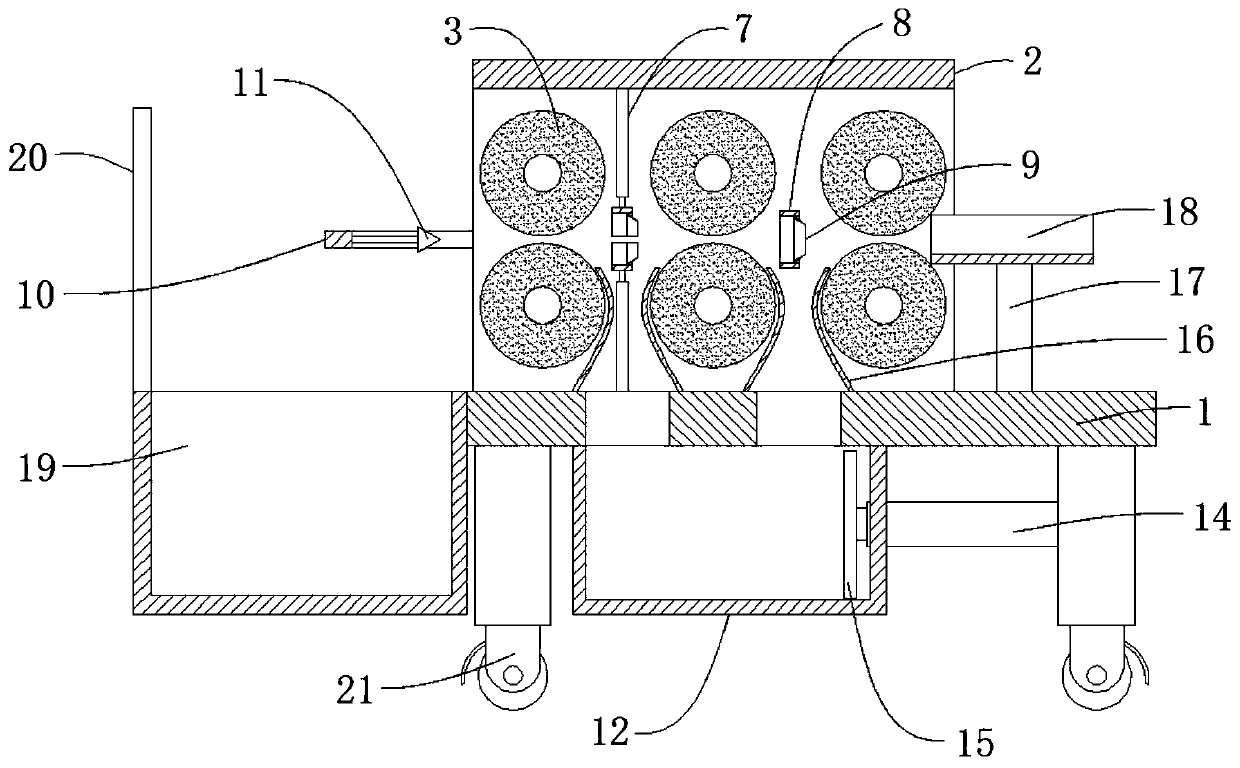 Wicker slicing device for wicker products