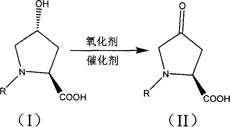 Production of 4-carbonyl-(S)-proline derivative