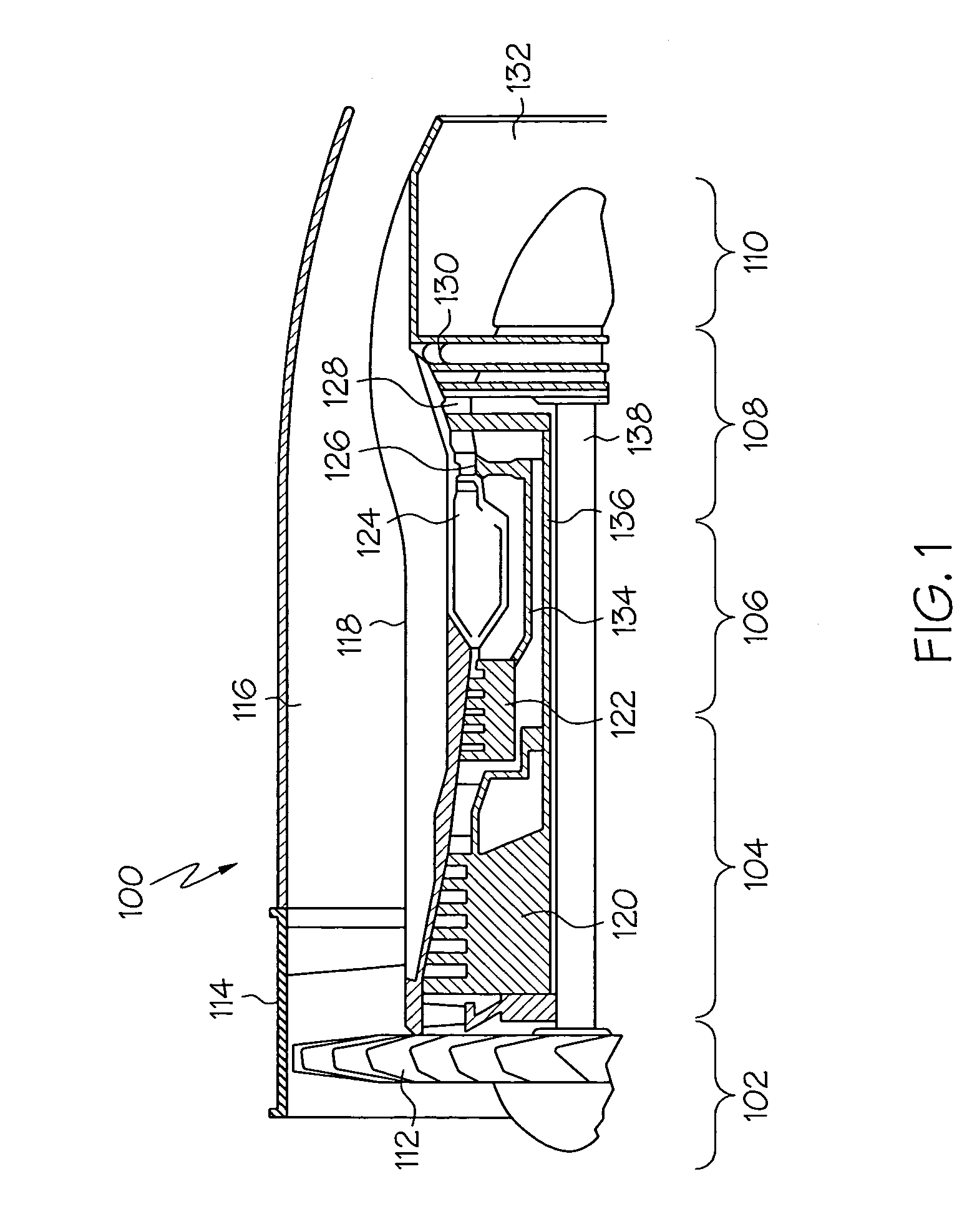 Squeeze film damper using low pressure oil