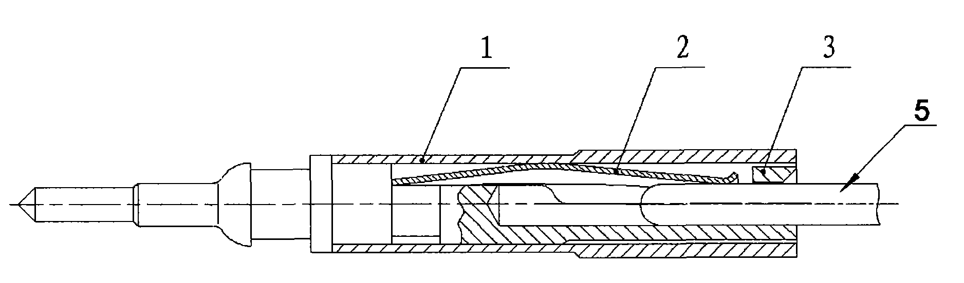 Connector jack with low insertion and extraction force