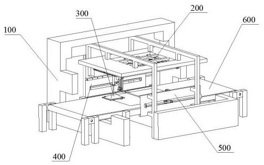 An automatic flip surface detection and floating hair adsorption device in the middle of a scarf