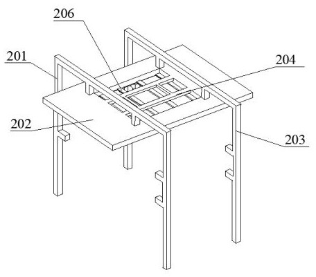 An automatic flip surface detection and floating hair adsorption device in the middle of a scarf