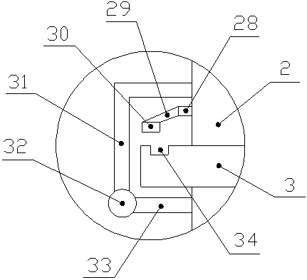 Building waste processing device