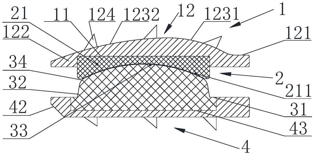 High bionic intervertebral motion preservation device