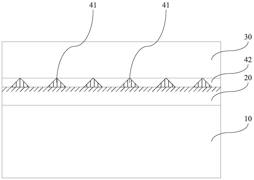 Epitaxial structure of power semiconductor device and its preparation method