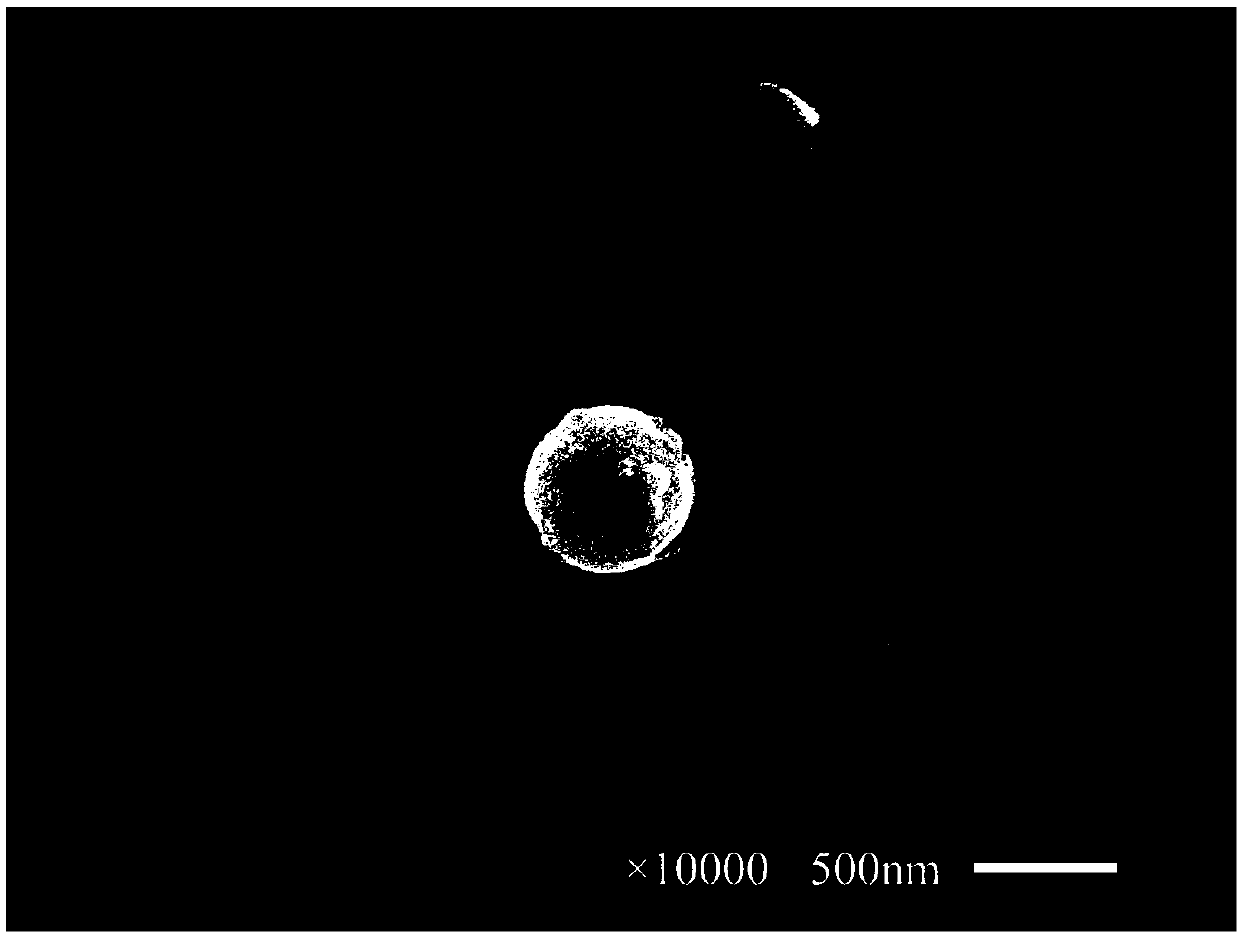 Flame-retardant PET (polyethylene terephthalate)/nanocarbon microsphere composite material and preparation method thereof