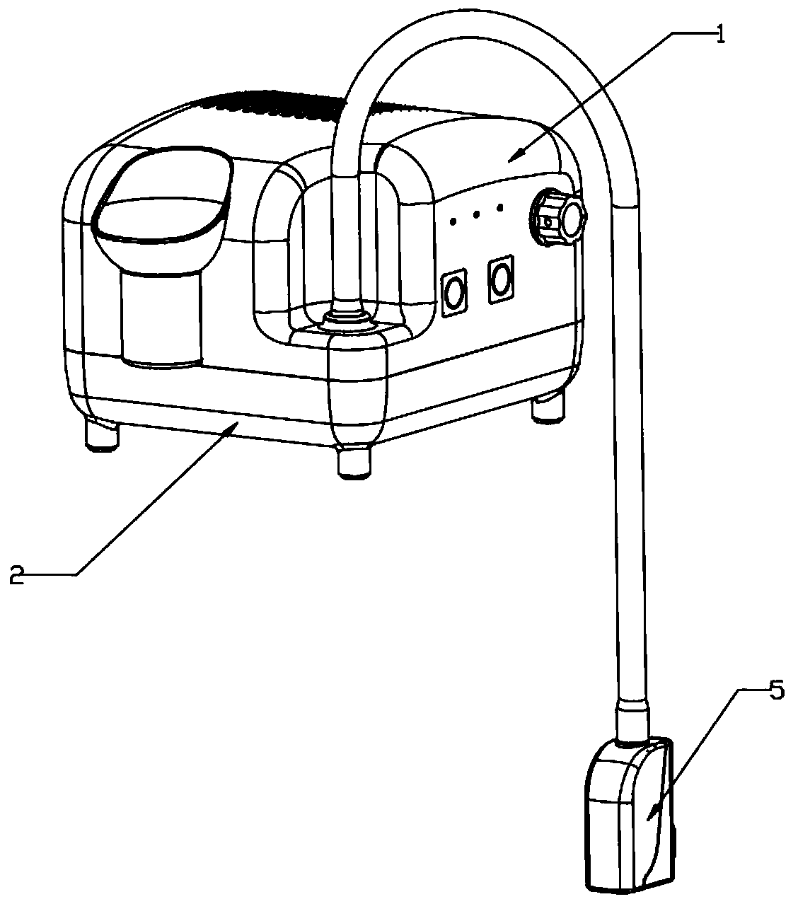 Atomization box capable of preventing water mist condensation