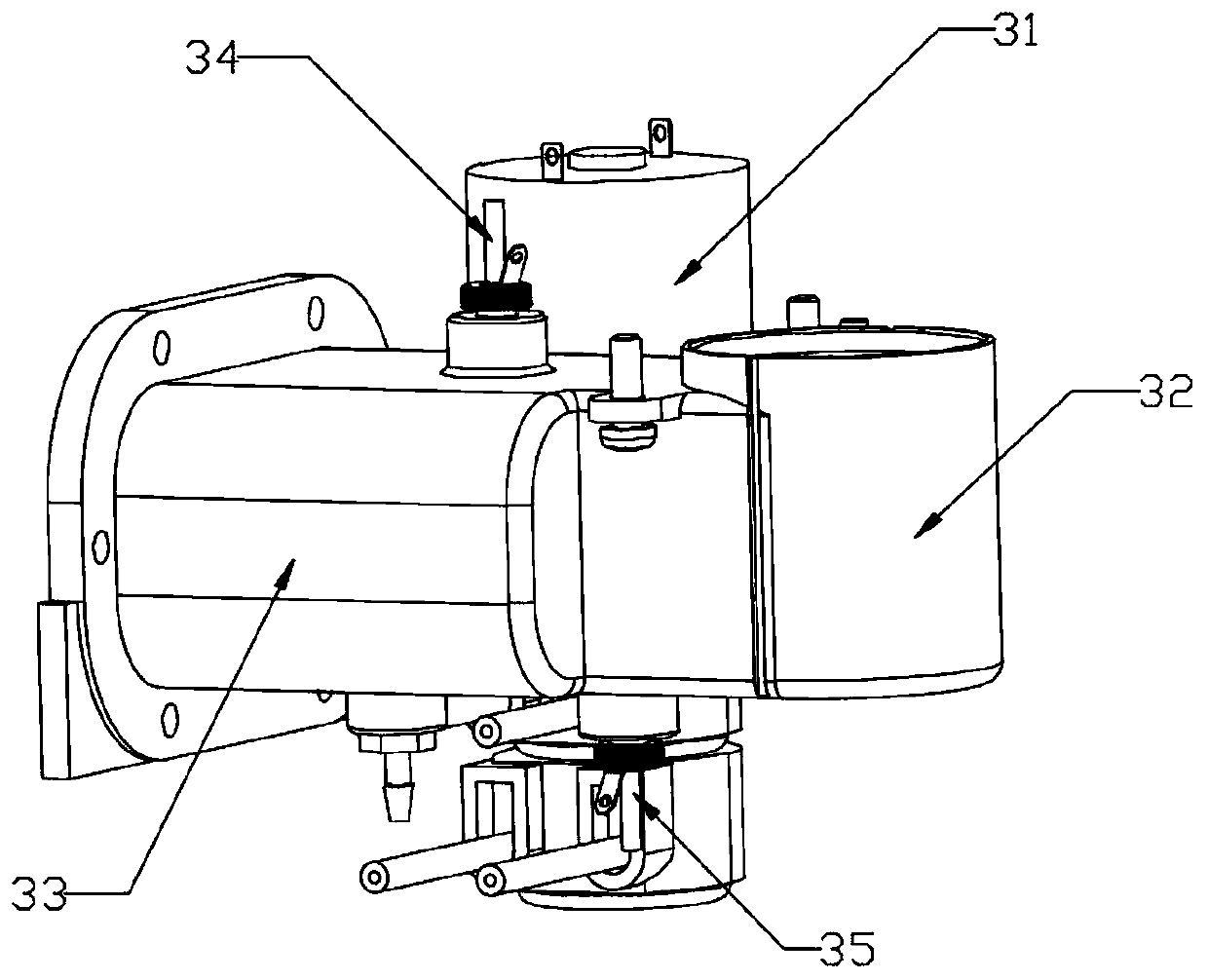 Atomization box capable of preventing water mist condensation