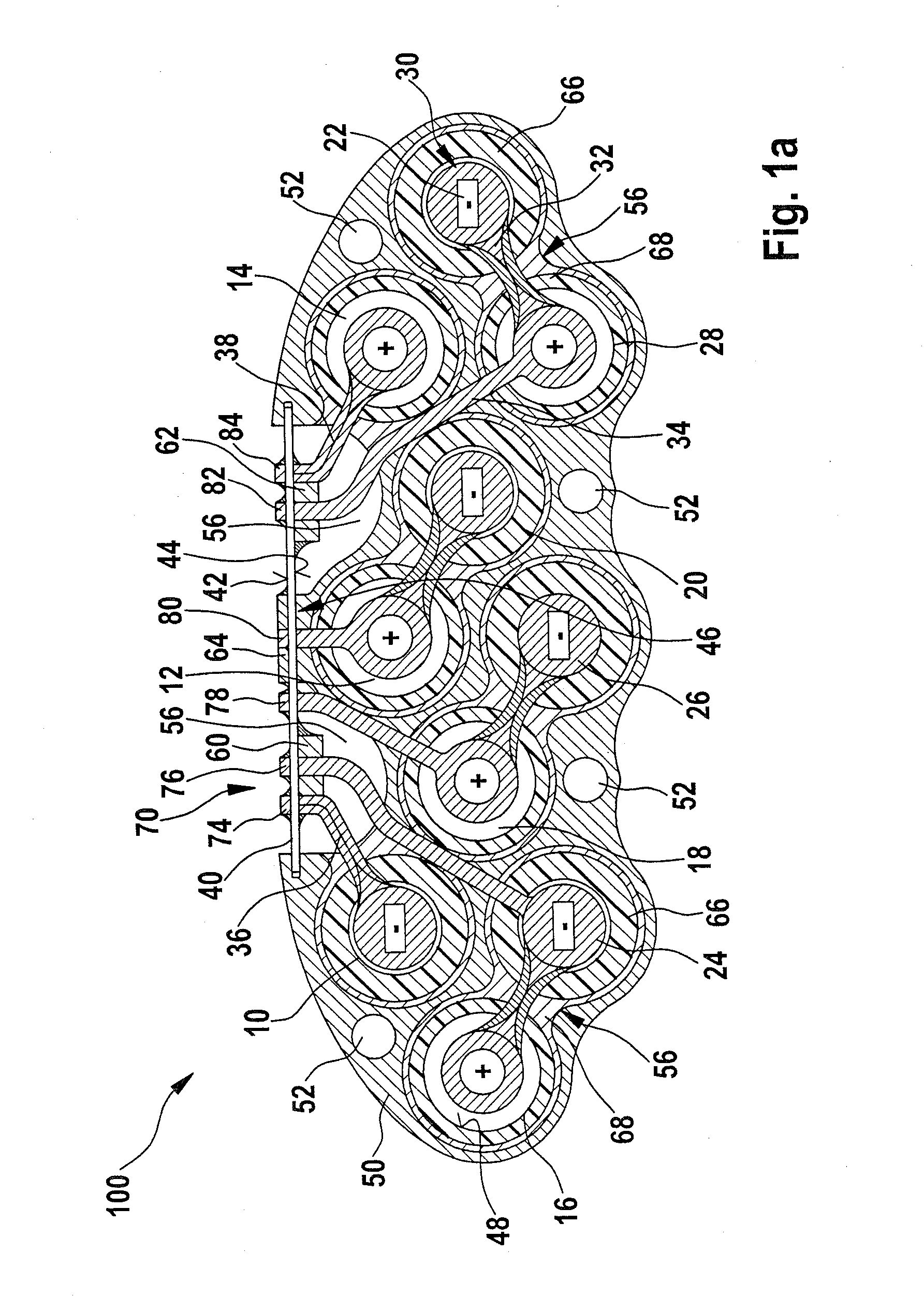 Battery pack and battery module and method for operating a battery module