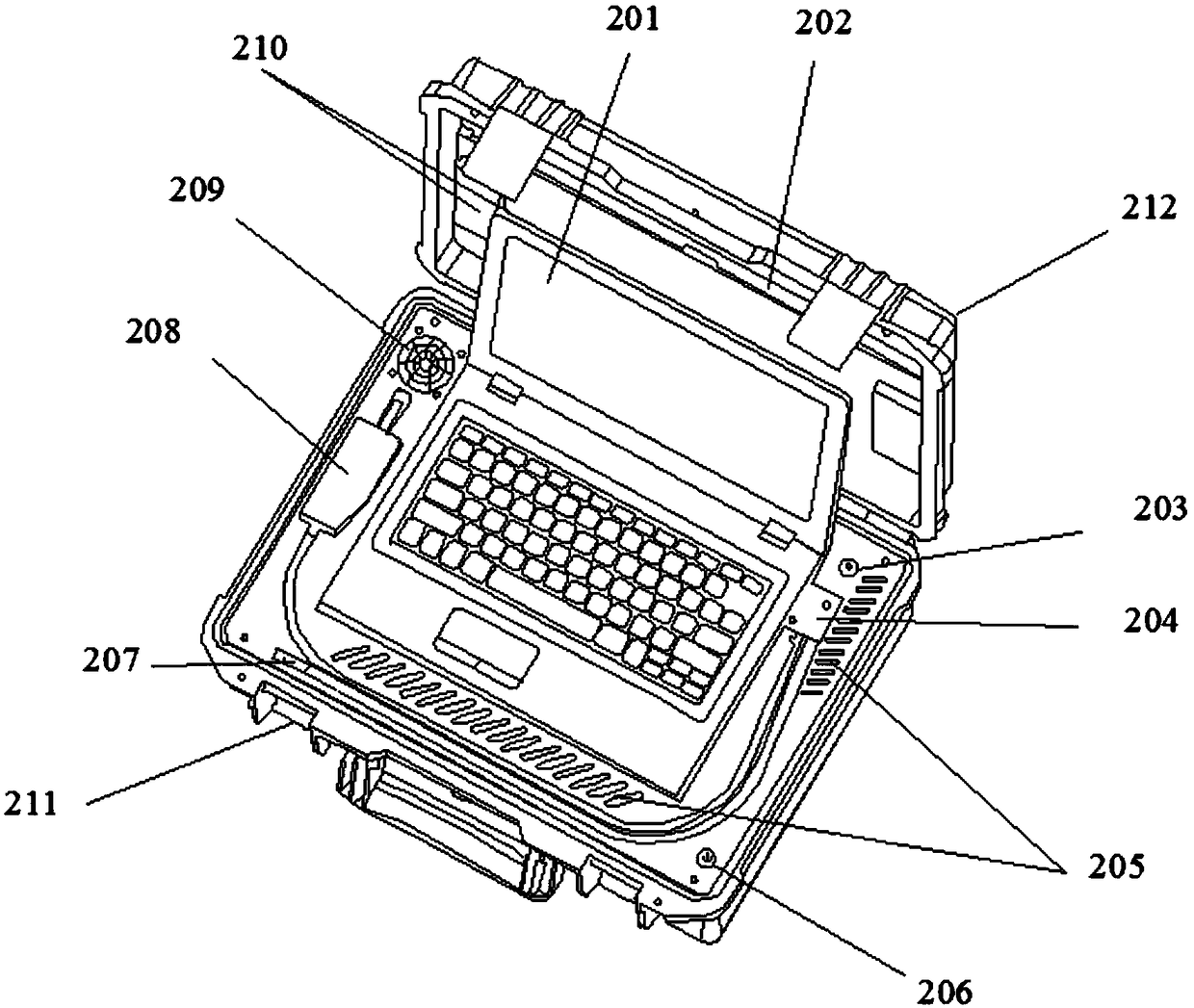 General portable spectrum analysis system