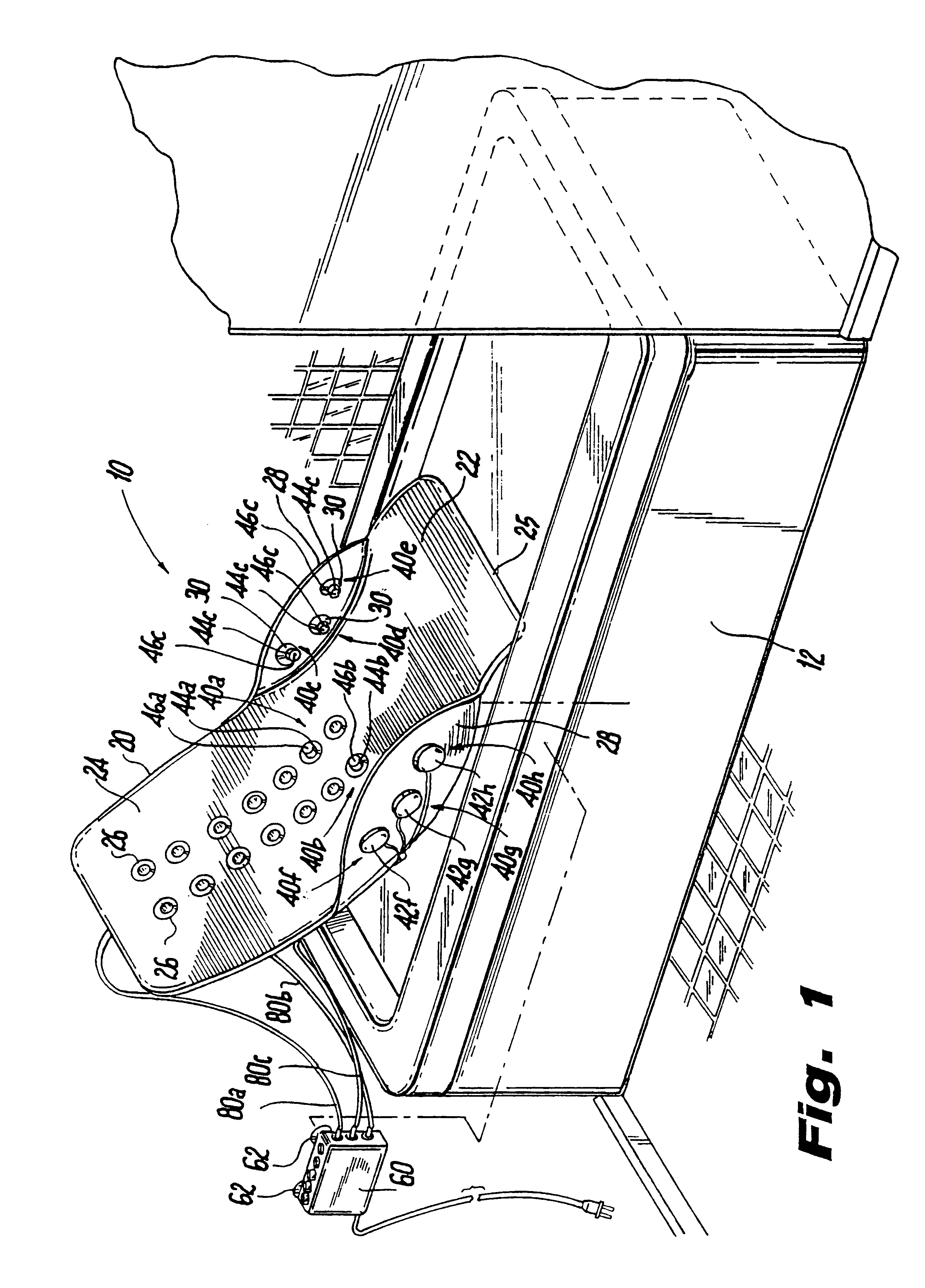 Submersible system for ultrasonic treatment