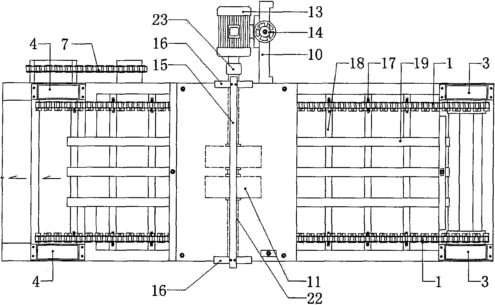 Brake pad polishing machine