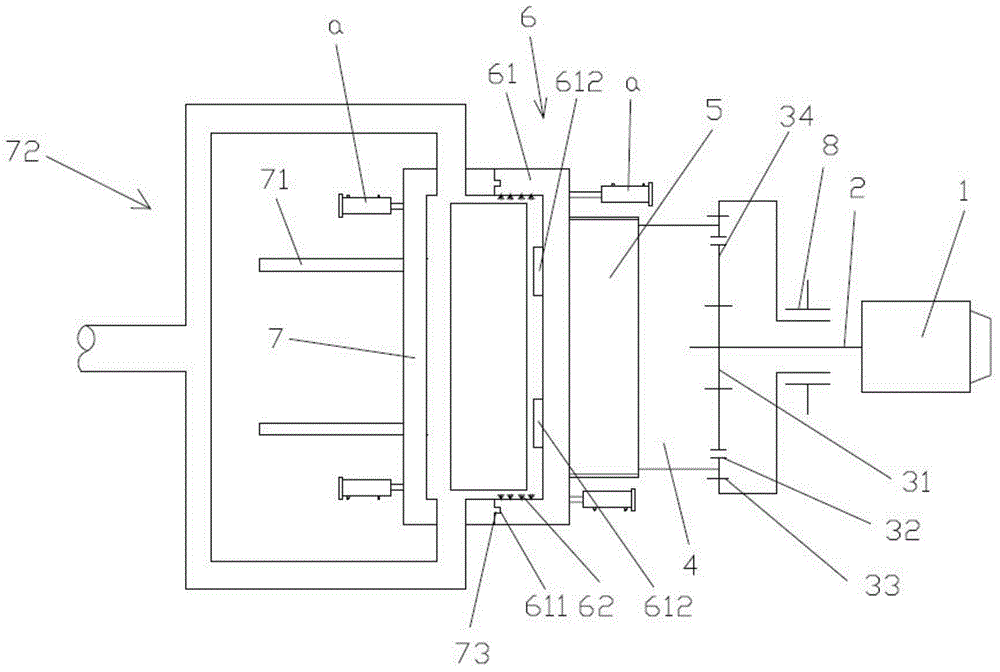 Equipment for recycling molding sand and clearing inside and outside of centrifugal cast mold tube of turbine