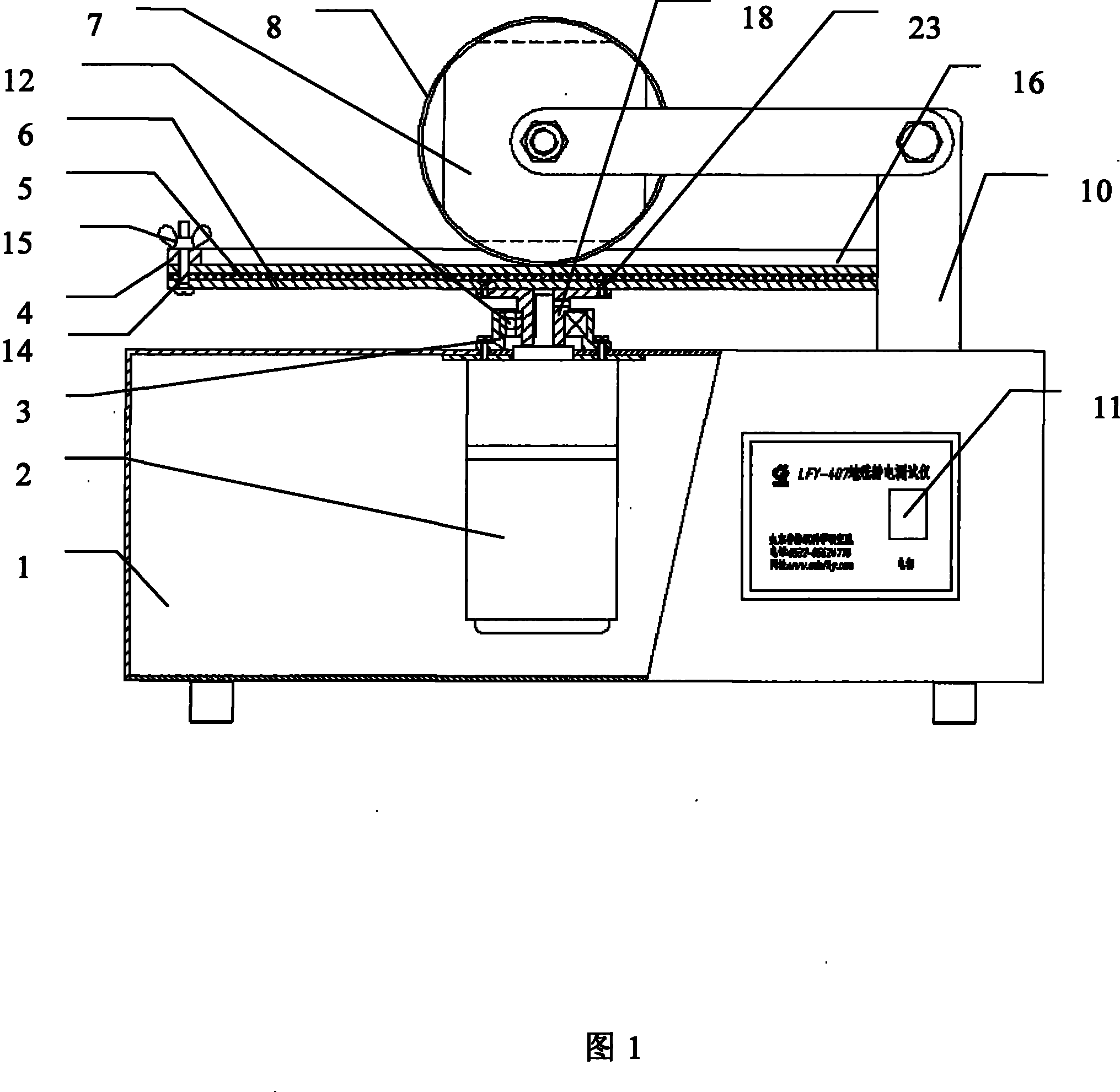 Carpet electrostatic tester