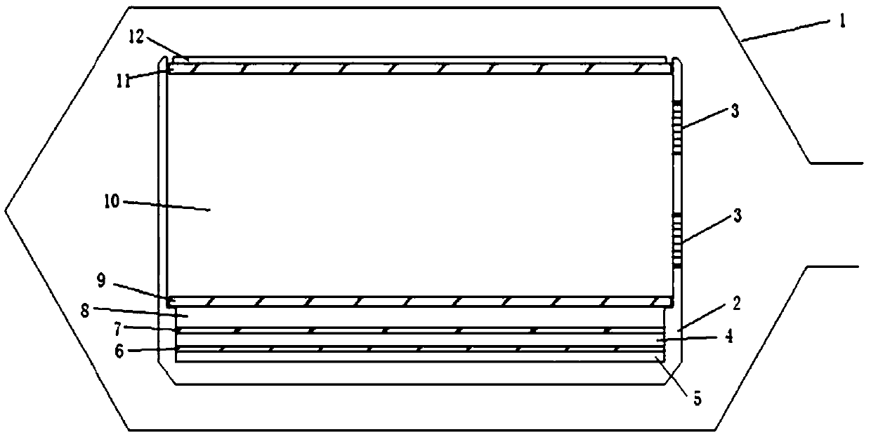 Packaging and transporting box for cooked crayfish and packaging method of packaging and transporting box