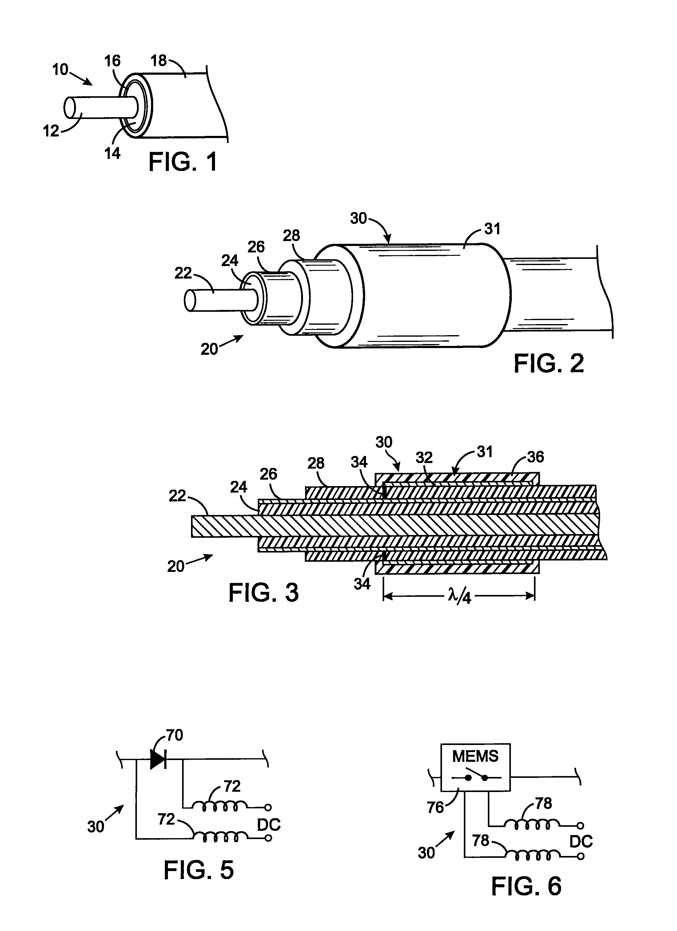 MRI compatible electrical lead for an implanted electronic medical device