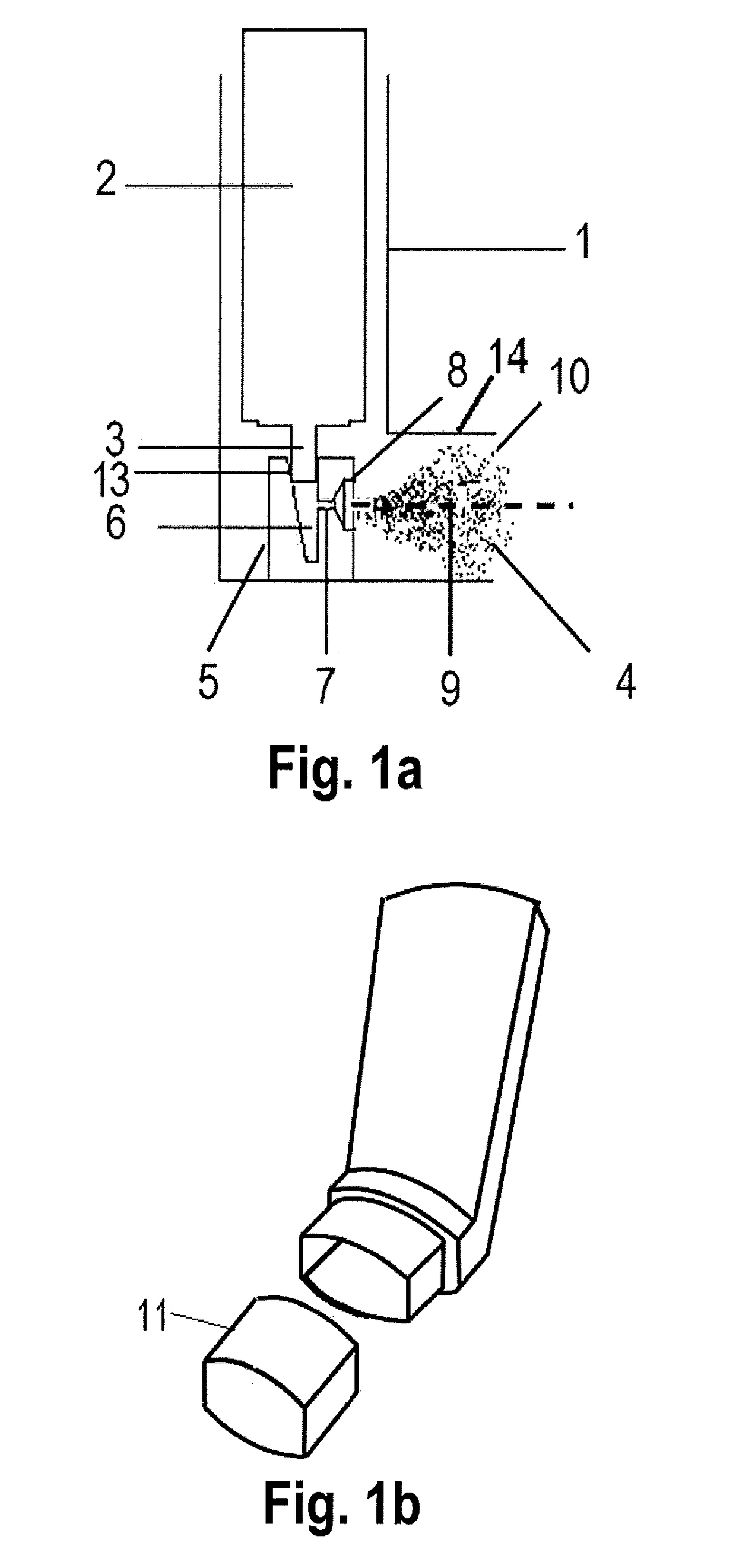 Aerosol inhalation device