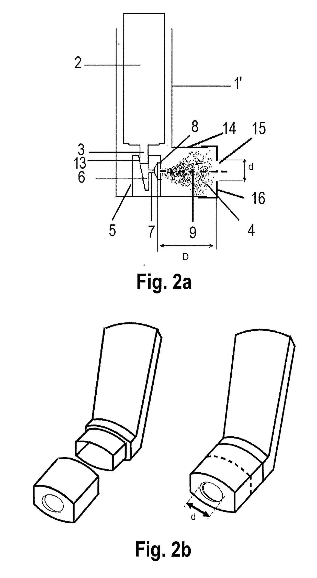 Aerosol inhalation device