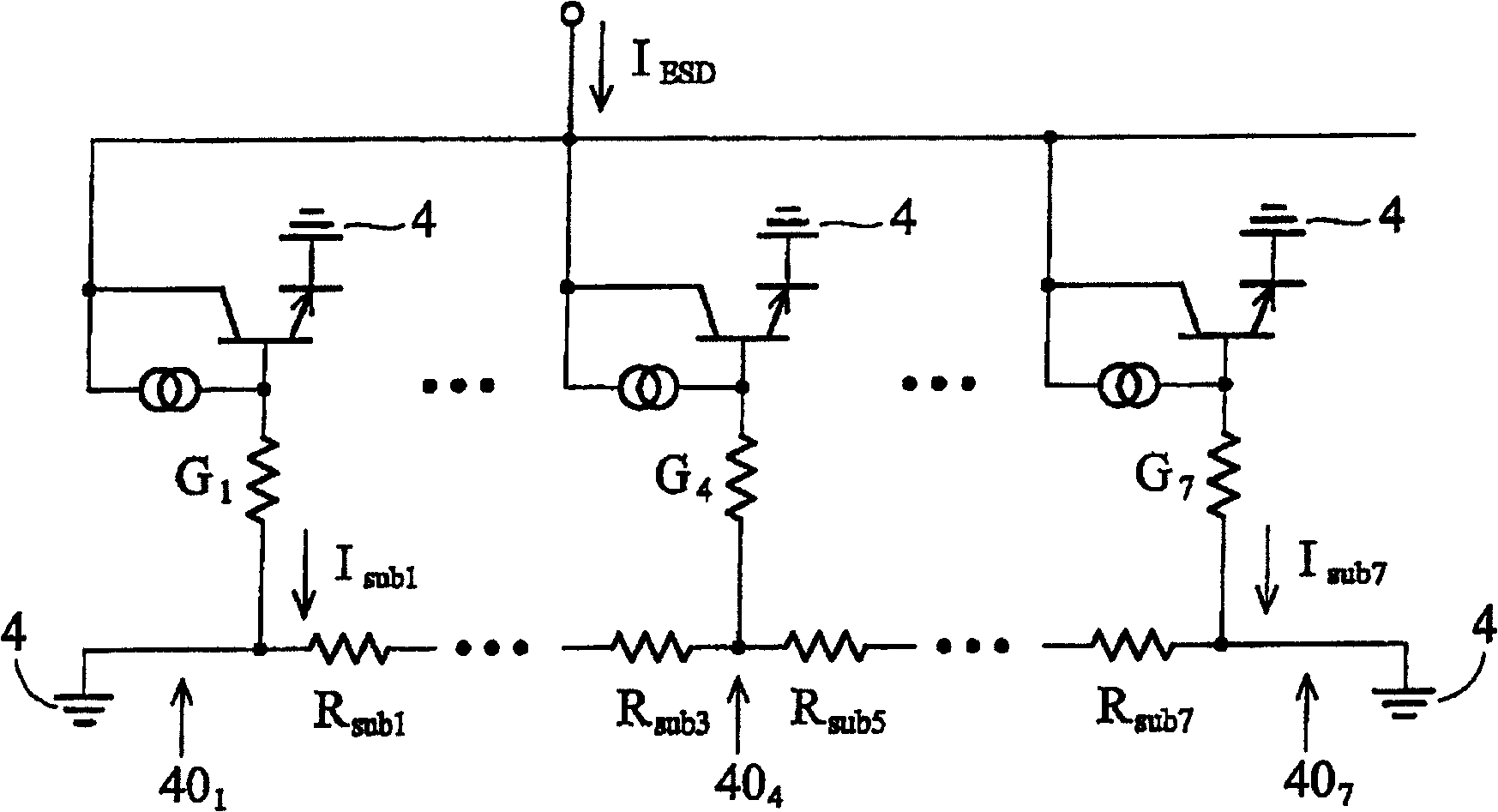 A semiconductor structure for electrostatic discharge protection