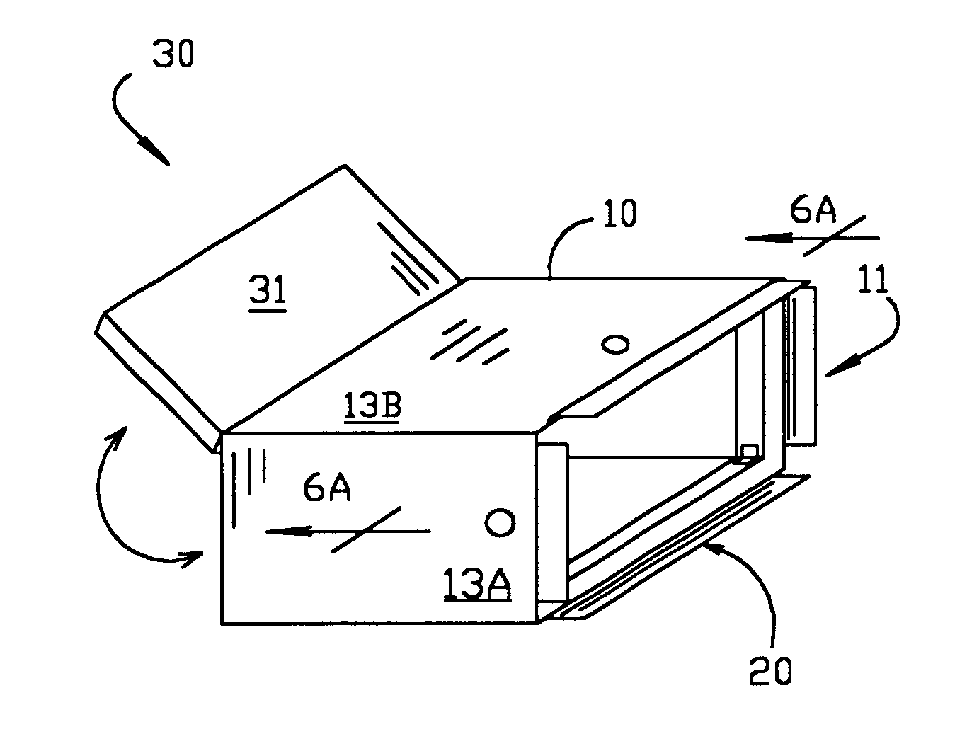 Collapsible plenum