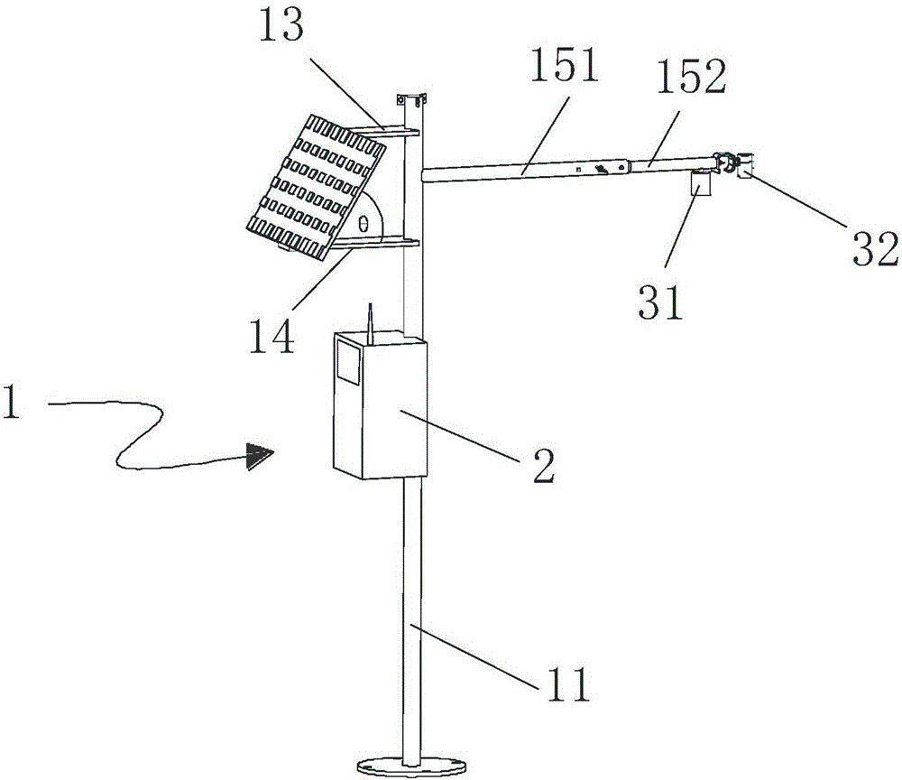 Crop irrigation system and irrigation method thereof