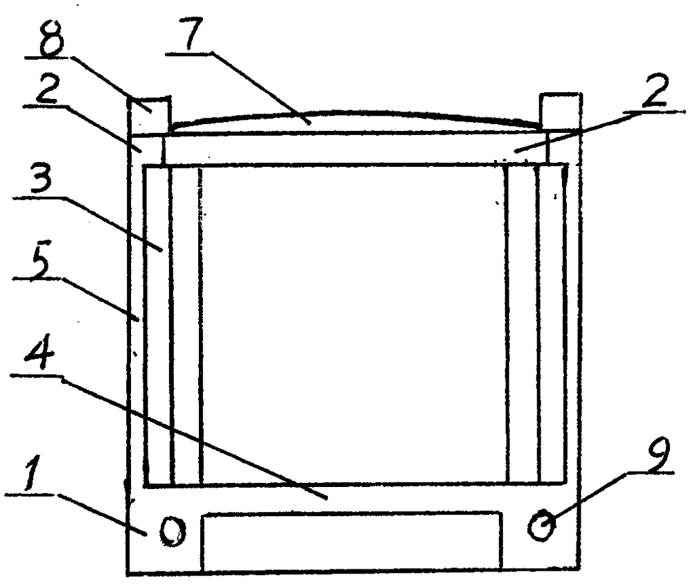 Simple reinforced cement mobile house