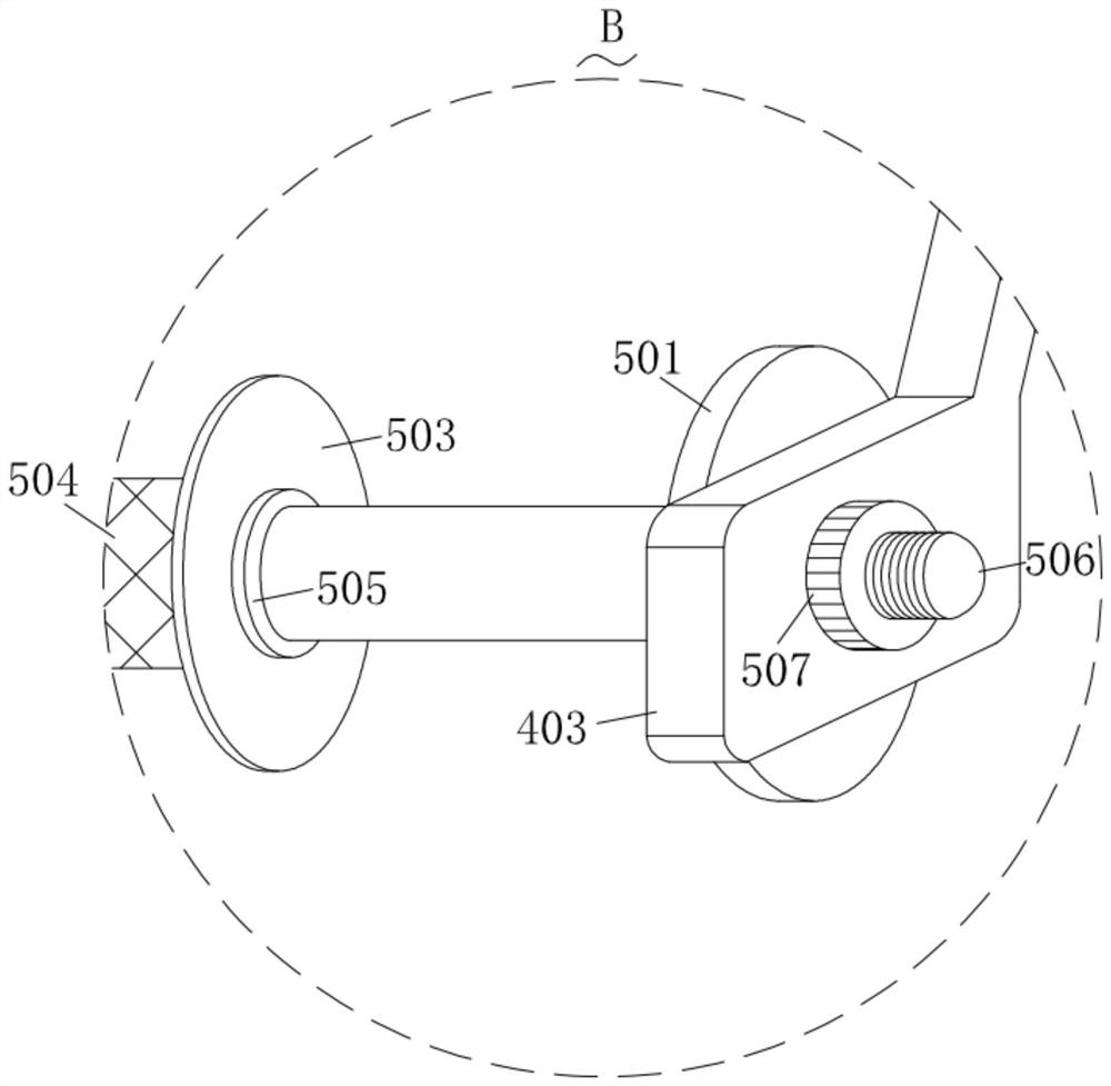 Yarn winding device for colored spun yarn processing