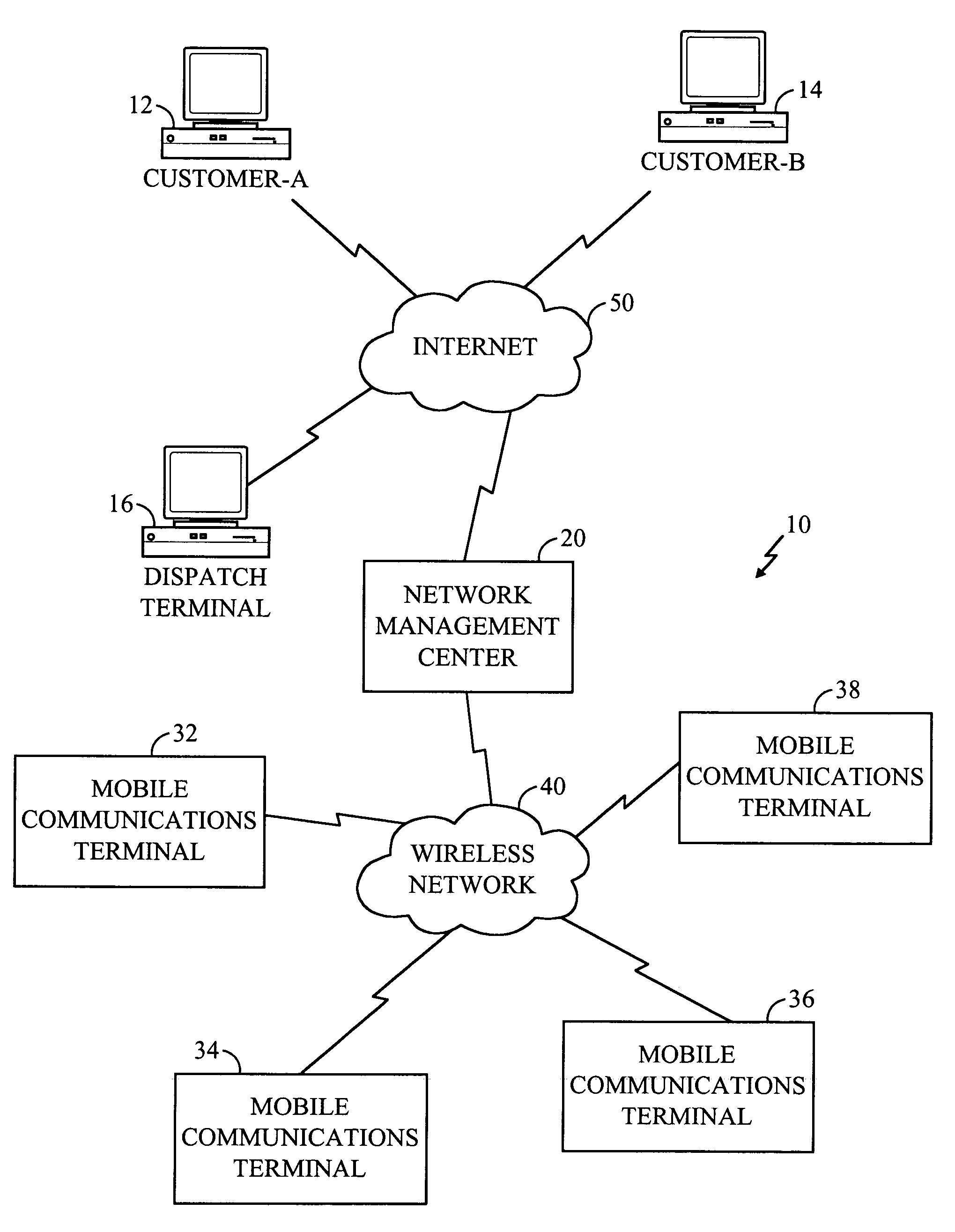 Method and apparatus for determining propagation delays for use in wide area networks