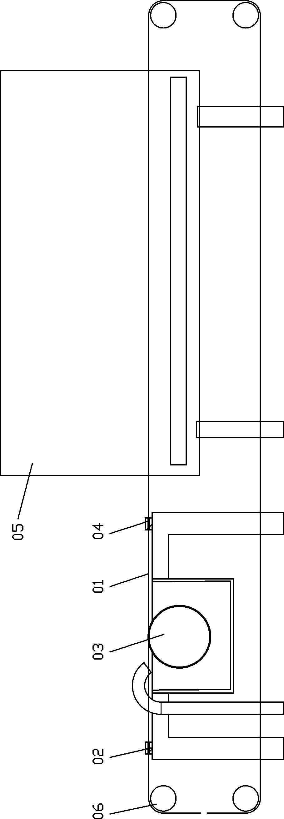 Sprocket type enameled wire painting device