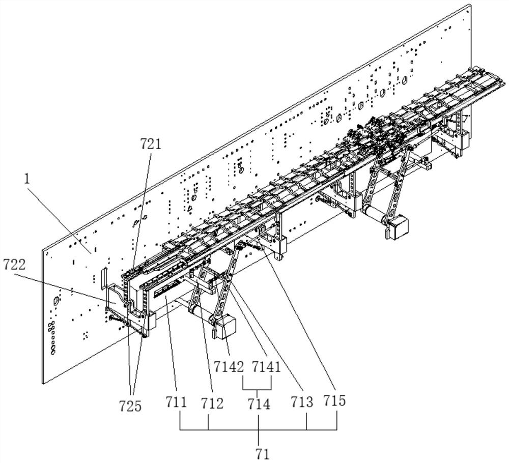 Double-outlet large-package full-servo belt feeding type packaging system