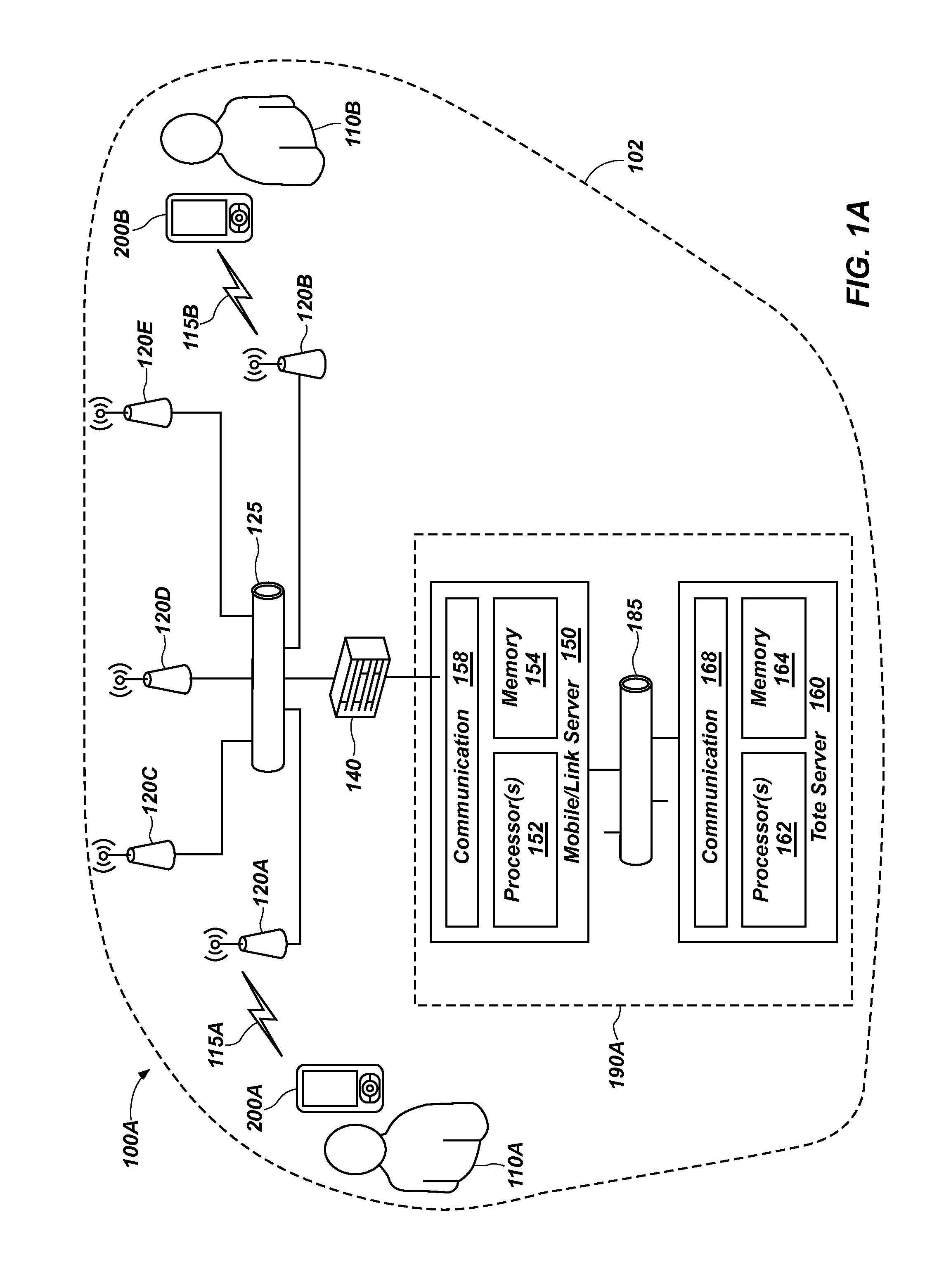 Methods, apparatuses, and systems for on-premises wagering from mobile devices