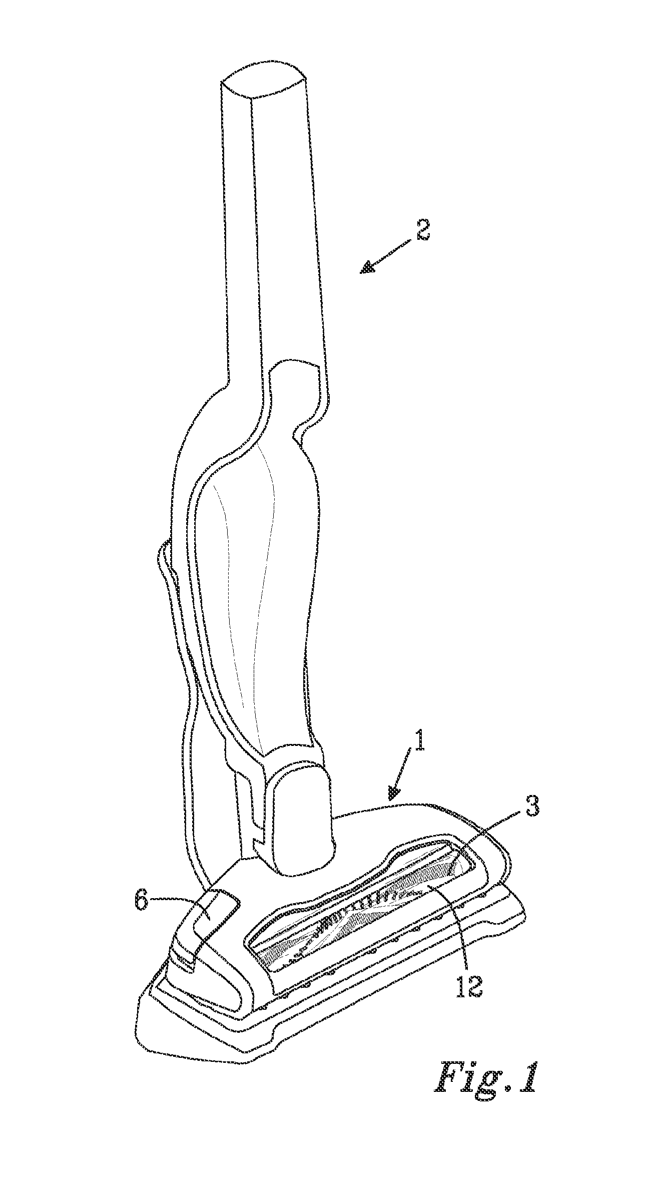 Cleaning nozzle for a vacuum cleaner