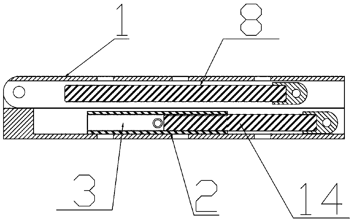 PC assembling type inner wall module fixing device for building