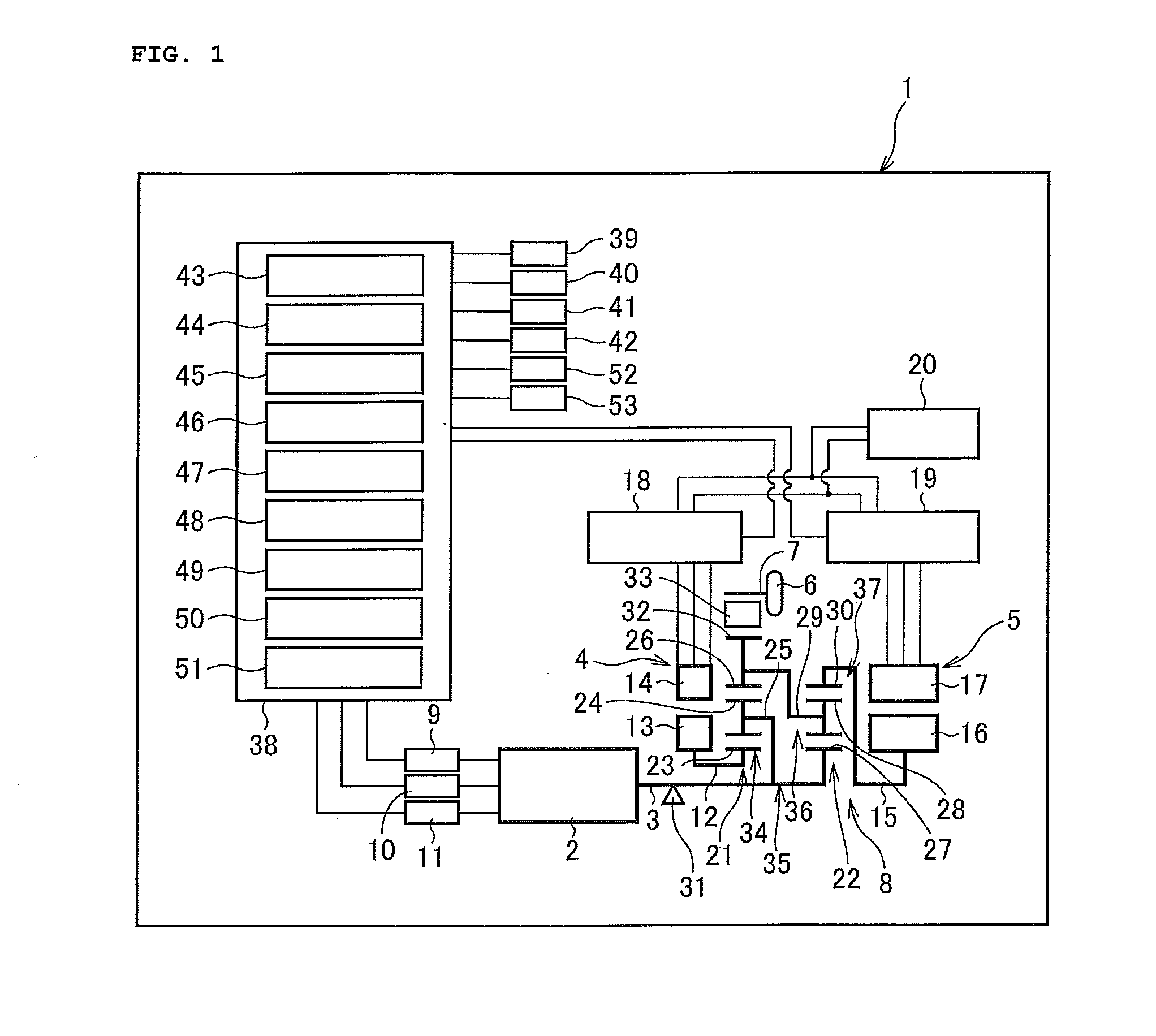 Drive control device of hybrid vehicle