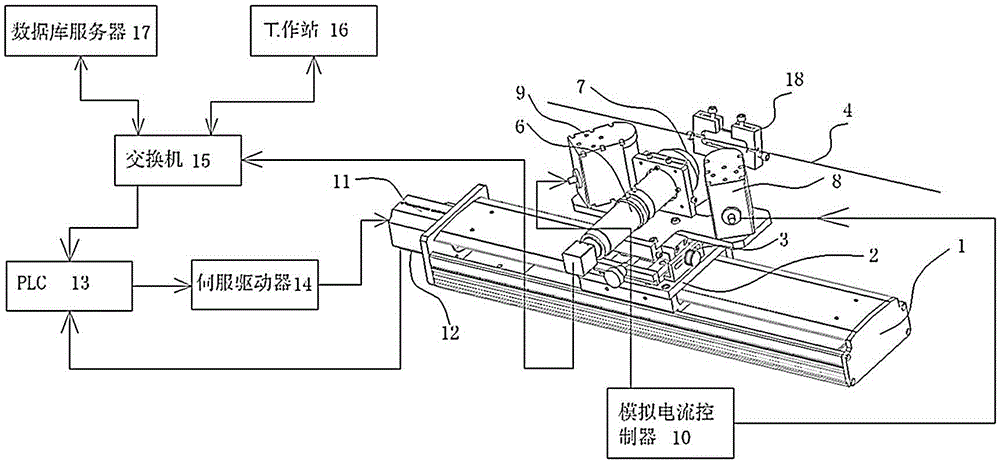 On-line quality inspection device for diamond wire particles based on machine vision