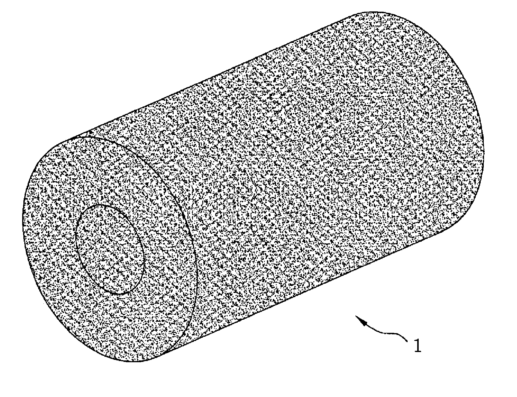 Adsorptive permeation hollow fiber membrane, method of manufacturing the same, and gas adsorptive/desorptive separation system utilizing the same