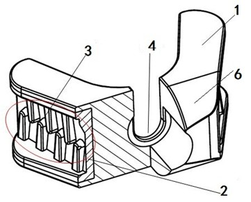 Mouth support device with spit sucking function