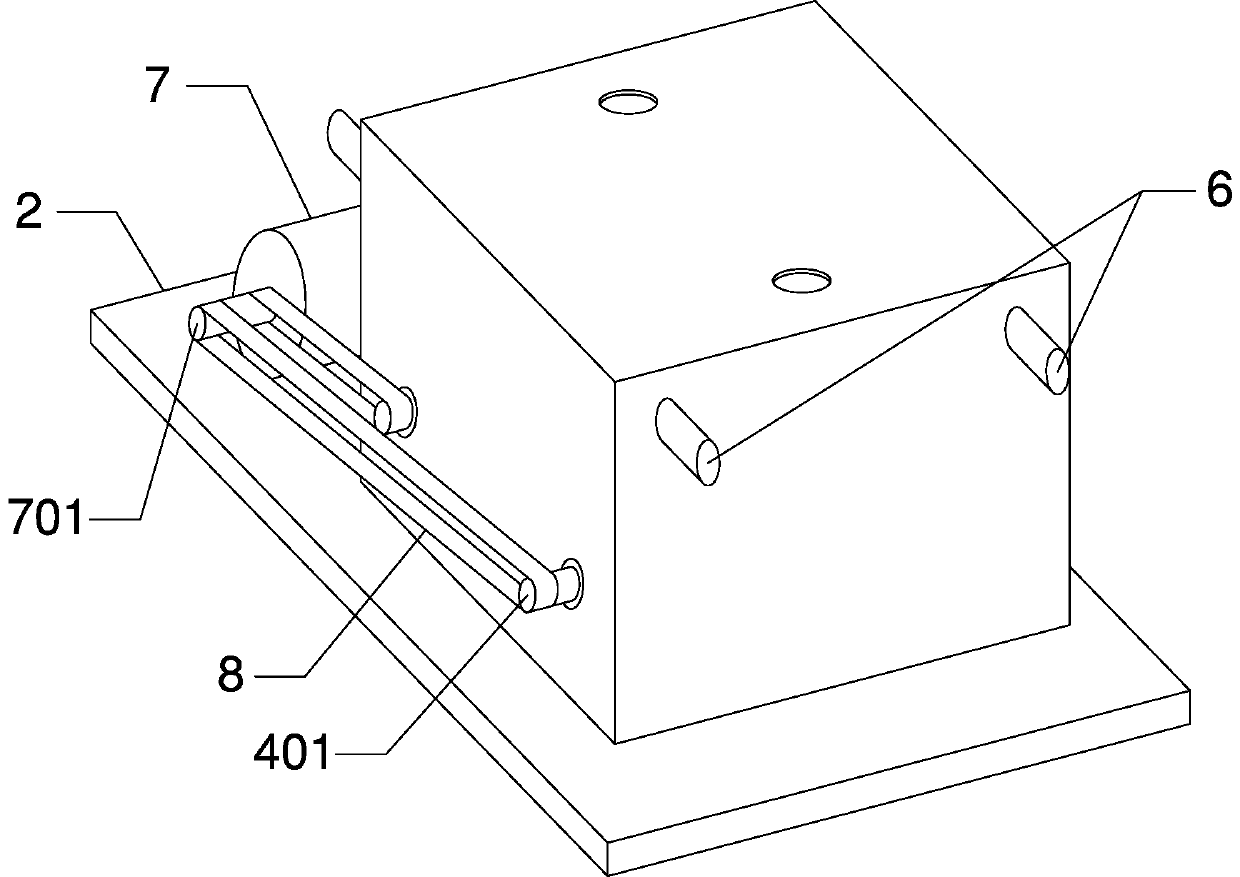 Cement cooling device