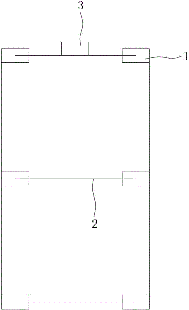 Suspension type comprehensive pipe gallery and maintenance platform system