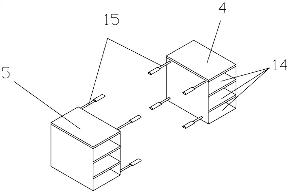 Physical experiment table convenient for students to observe