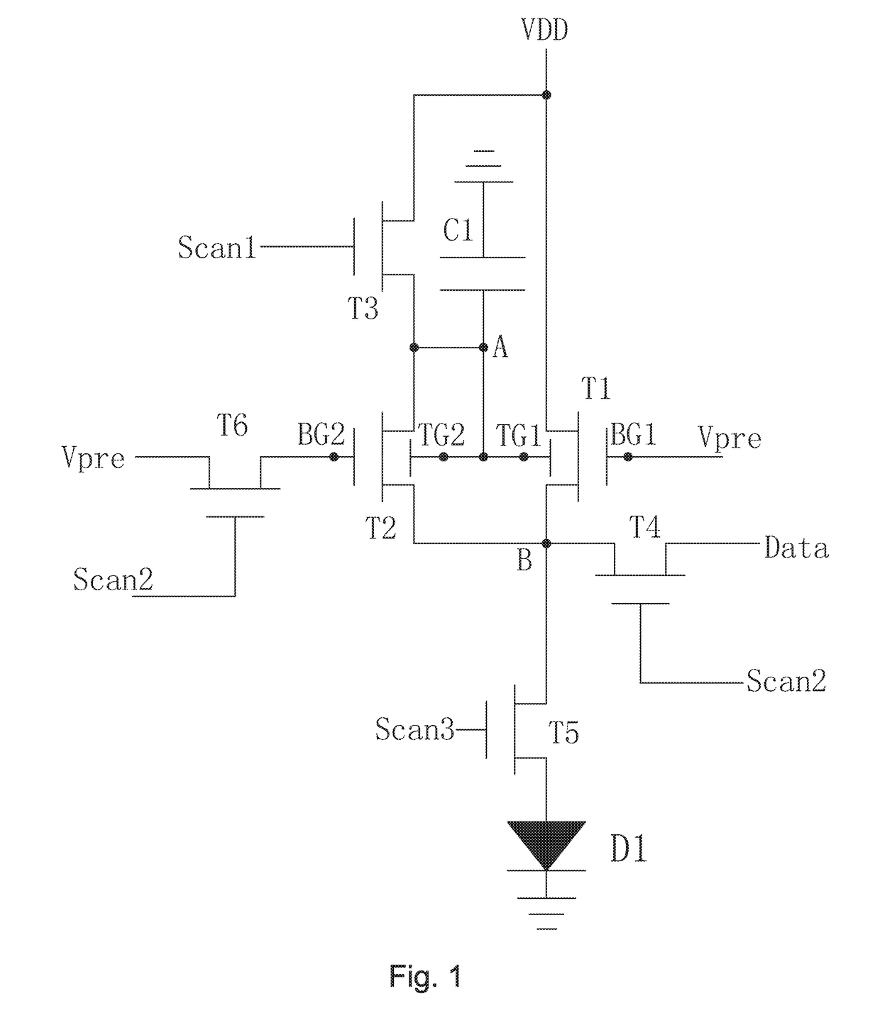 Amoled pixel driver circuit and pixel driving method