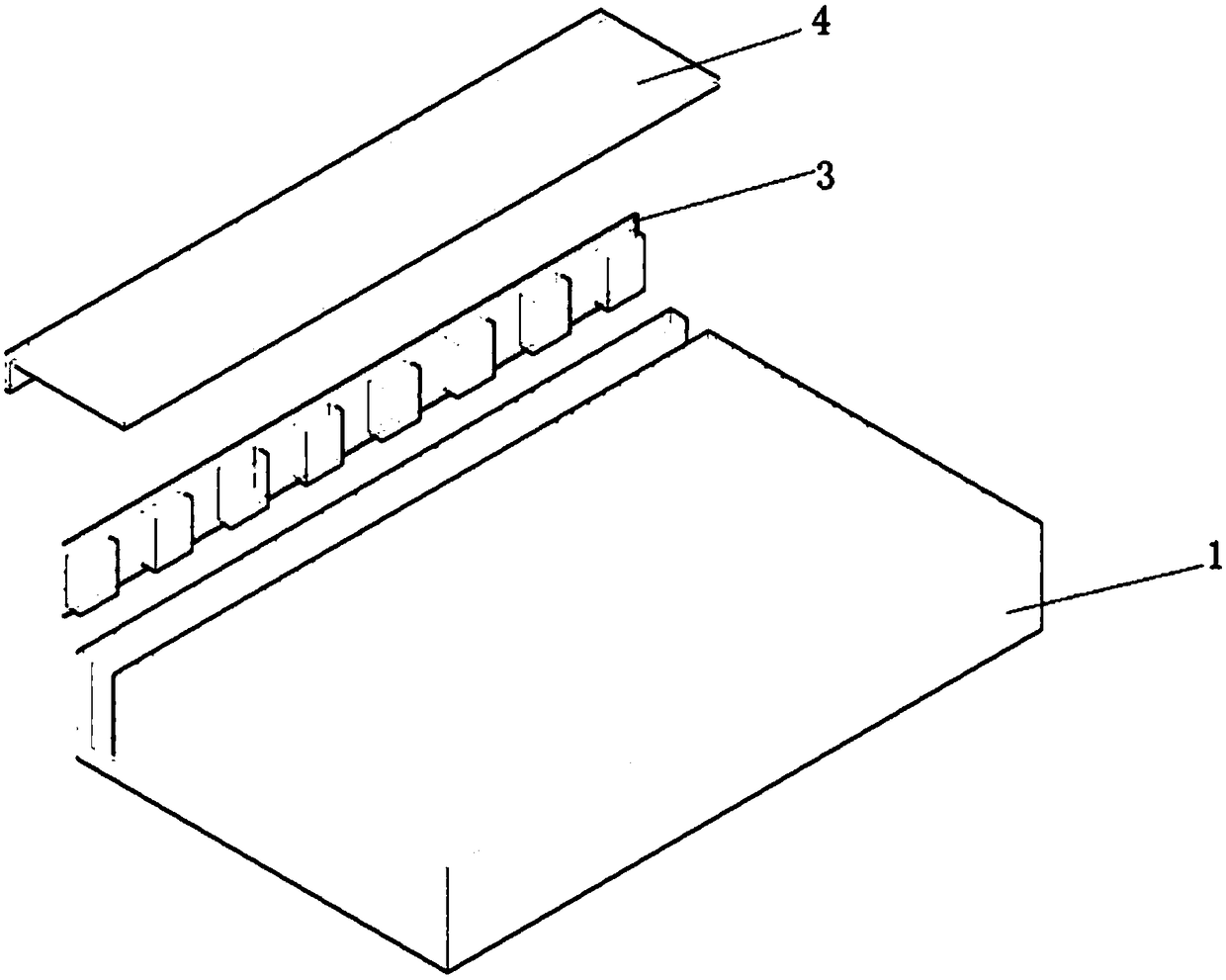 LED light-emitting board without dark side