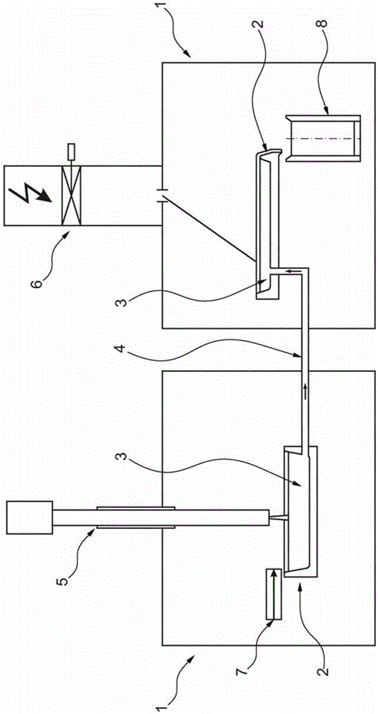 Apparatus and method for sequential melting and refining in a continuous process