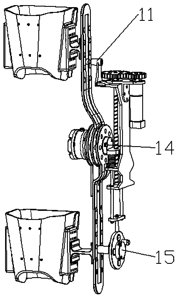 Knee joint exoskeleton based on rope variable-rigidity multifunctional driver and control method