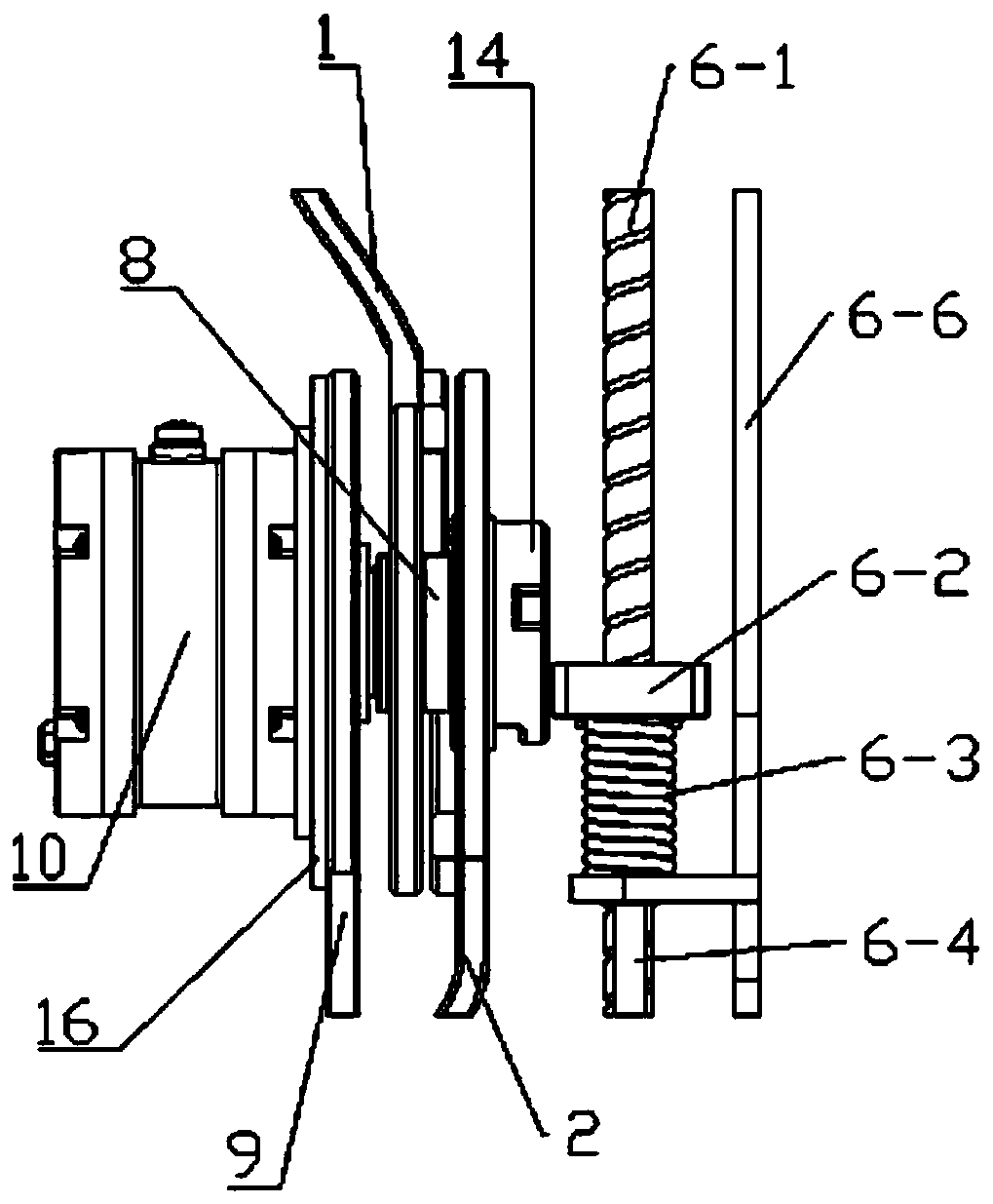 Knee joint exoskeleton based on rope variable-rigidity multifunctional driver and control method