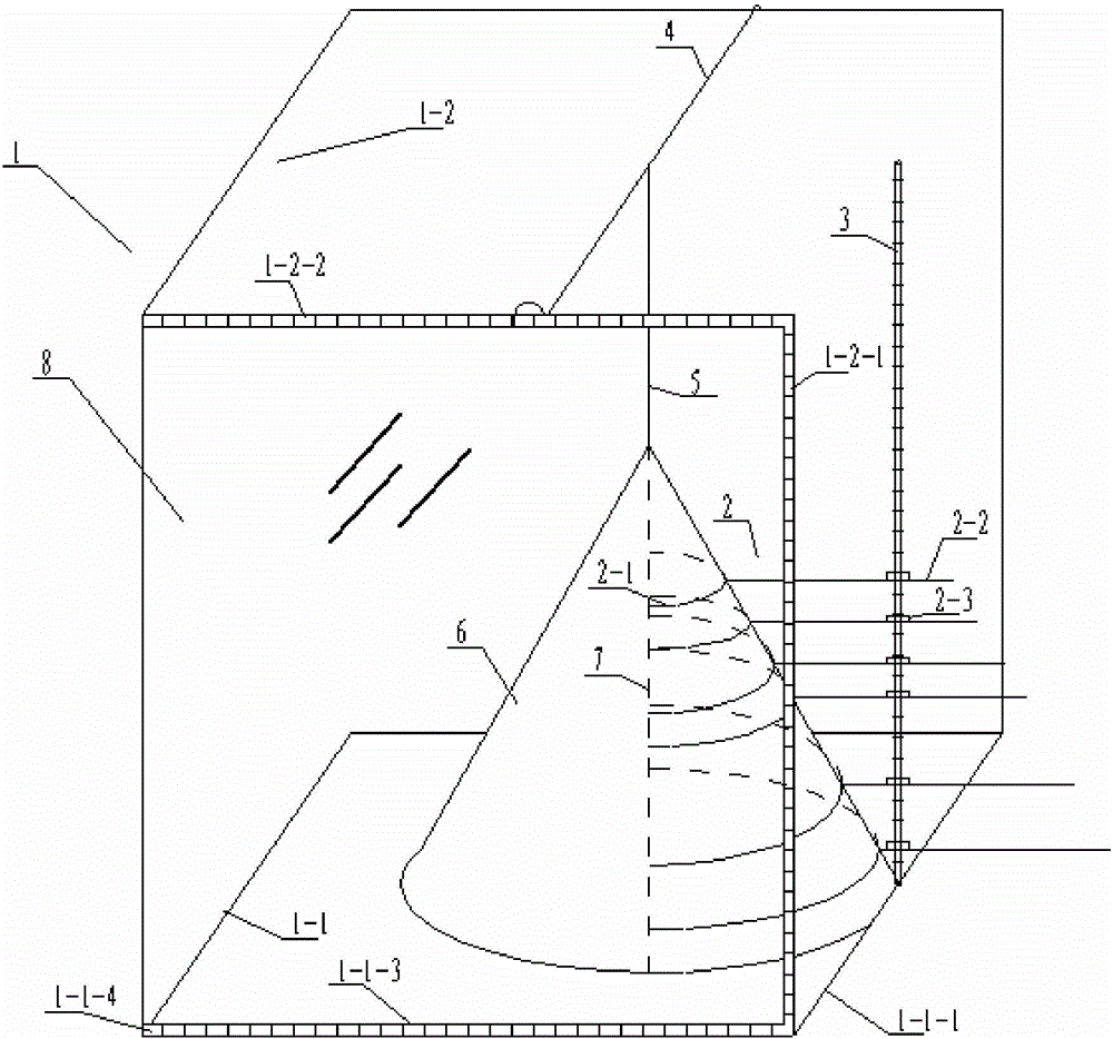 Multi-dimensional arc measurement device for breasts and use method thereof